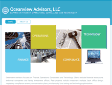 Tablet Screenshot of oceanviewadvisors.com
